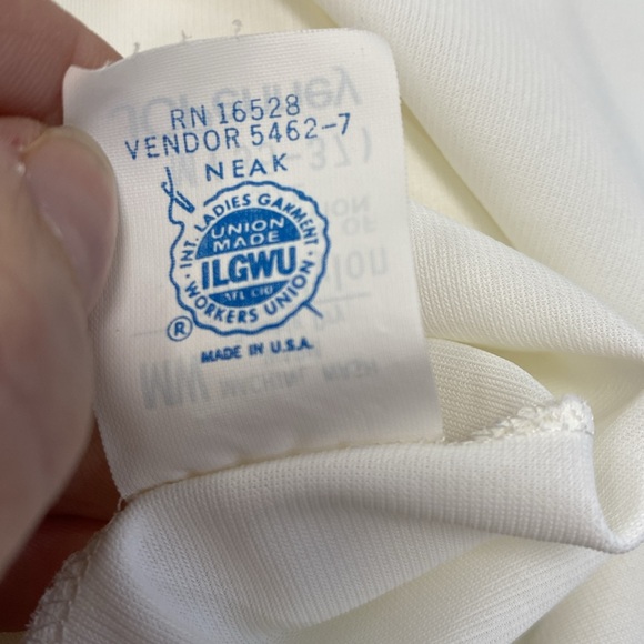 Vintage Robe Dressing Gown House‎ Dress Housecoat Embroidered 100% Nylon Size M - Picture 14 of 14